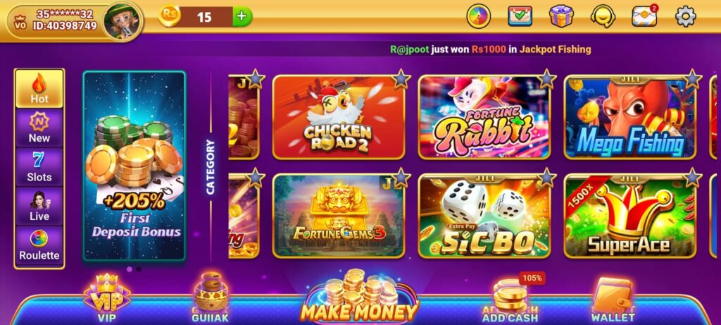Jilli Winner Casino Games Library 