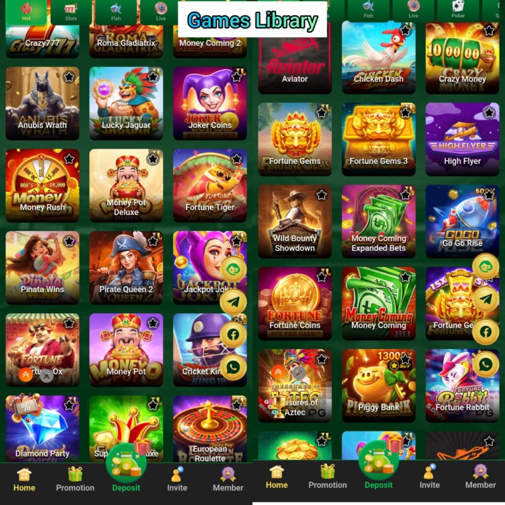 Q5 Bet BEST Games Library